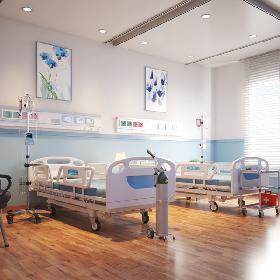 3D model Hospital Room Interior